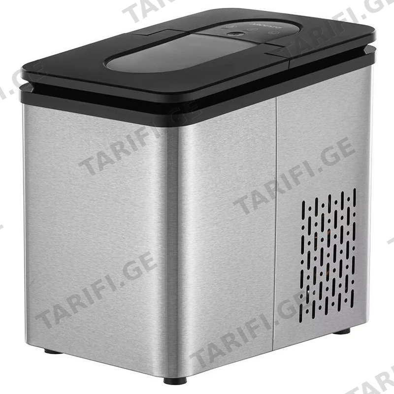 ყინულის აპარატი ARDESTO IM-A1200SS 100W 1.8L ვერცხლისფერი/შავი
