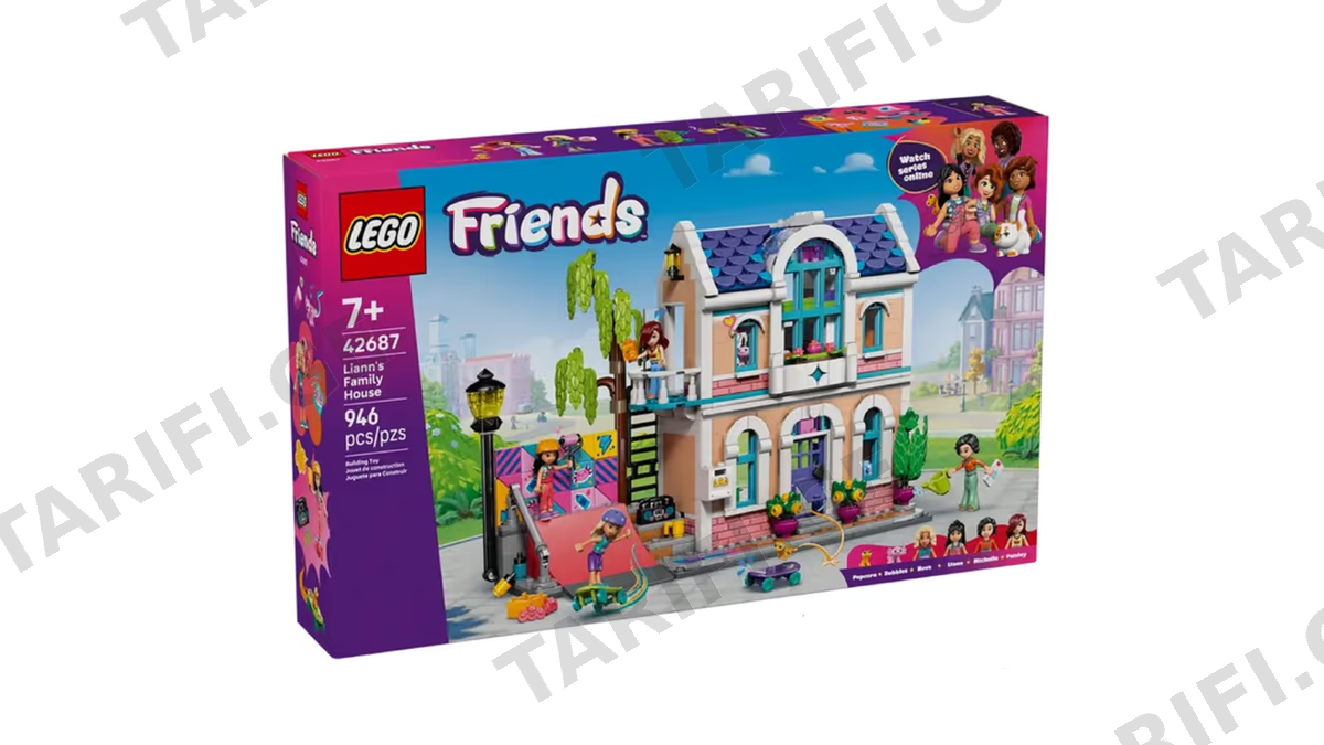 ასაწყობი კონსტრუქცია Lego 42687 Friends Liann's Family House, Prefabricated Construction