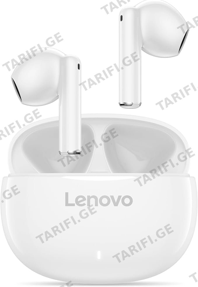 ყურსასმენი Lenovo GXD1Q65145 E310, Earbuds, Wireless, Bluetooth, White