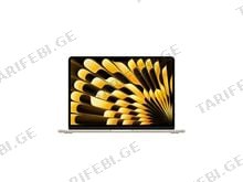 Apple 15-inch MacBook Air M4 chip 16GB/256GB SSD - Starlight ნოუთბუქი