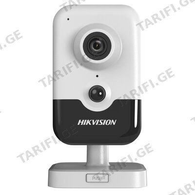 კამერა,Hikvision,DS-2CD2421G0-IW(4mm)(W),IP,2mp,Cube,Fix,IR10m,TwoWayAudio,WiFi,