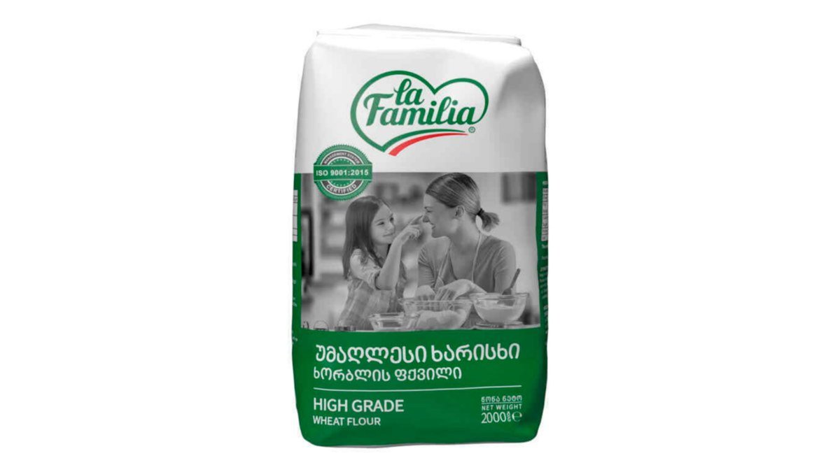 ფქვილი /ლა ფამილია/ უმაღლესი ხარისხი/2კგ