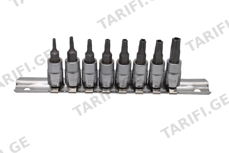ნაკრები მაგნიტური ბიტების Topmaster 330149 1/4" TS8-40 8 ც