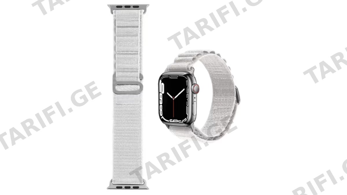 Smart watch strap WiWU Nylon Watch Band for Apple Watch 38/40/41mm White