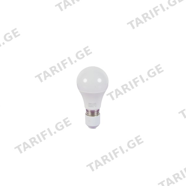 LED ნათურა 6500K (1018-3-9W-A60)