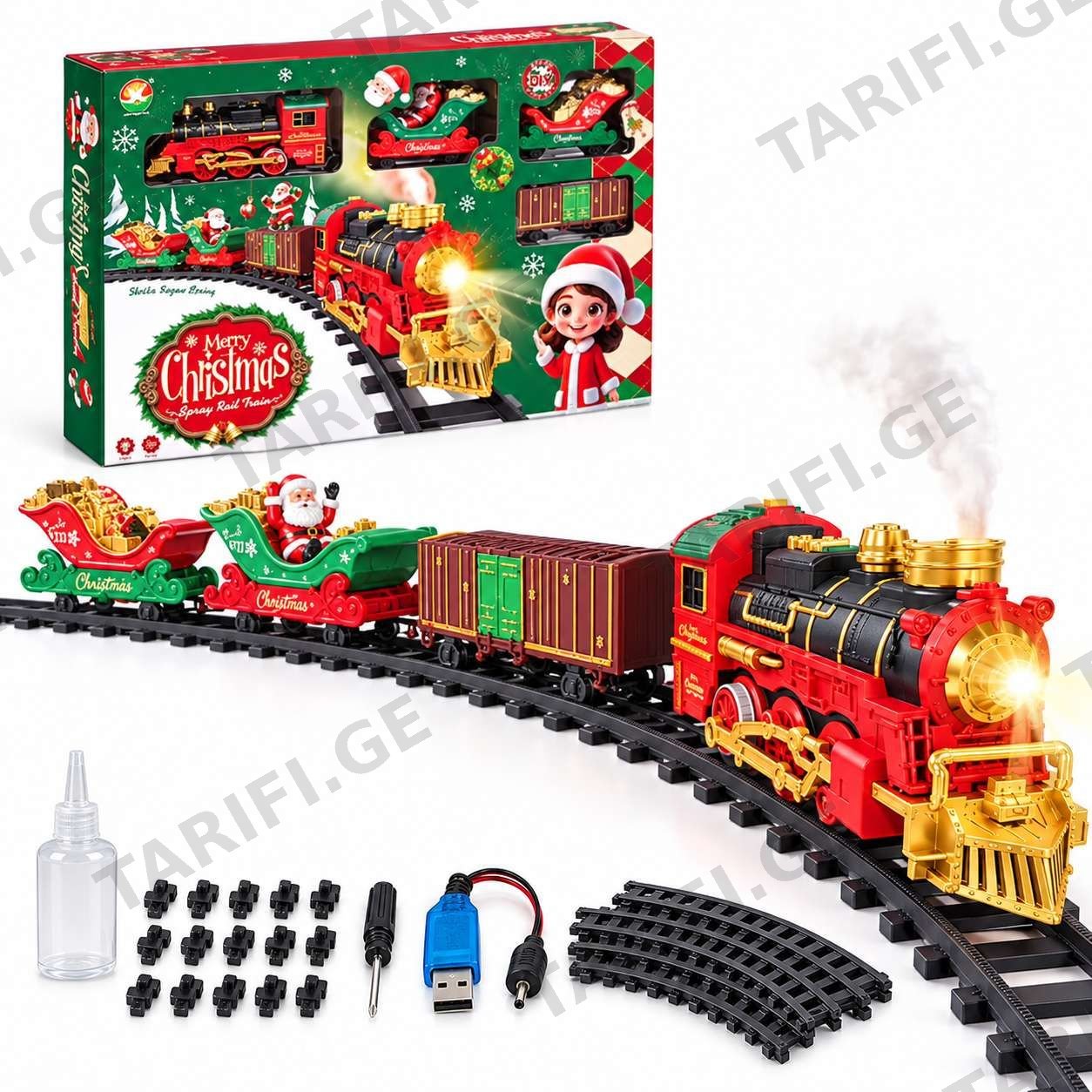 საახალწლო ელექტრო მატარებელი (Christmas Edition)