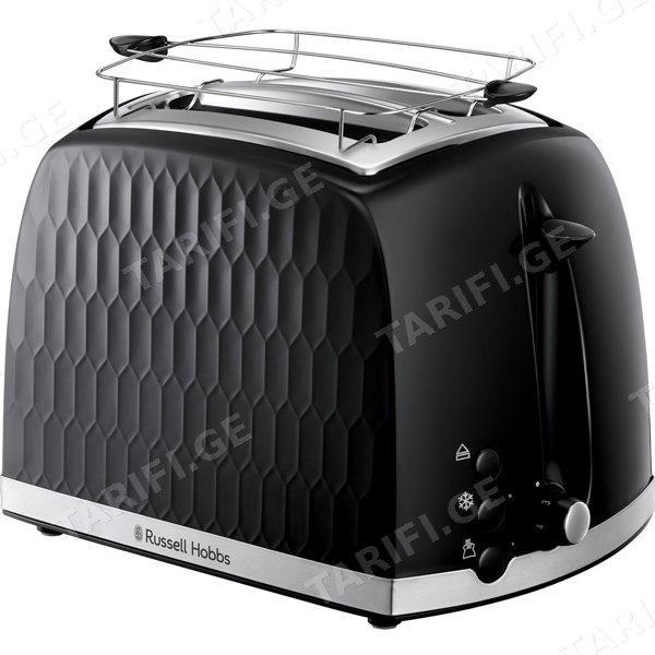 ტოსტერი Russell Hobbs 26061-56/RH Honeycomb, 850W, Toaster, Black