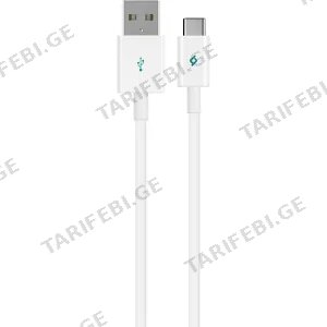 Ttec USB-A - USB-C Charge Cable 2.0 120cm White