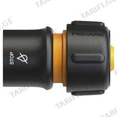 კონექტორი Fiskars L QuHoseConnSTOP 19mm(3/4")