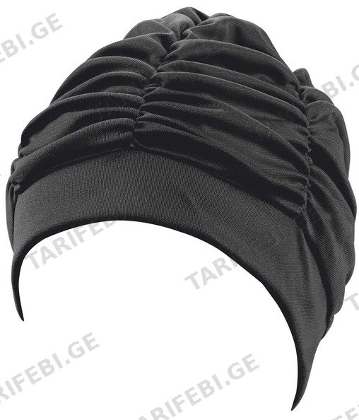 ცურვის ქუდი BECO FABRIC (პოლიესტერი/შავი)
