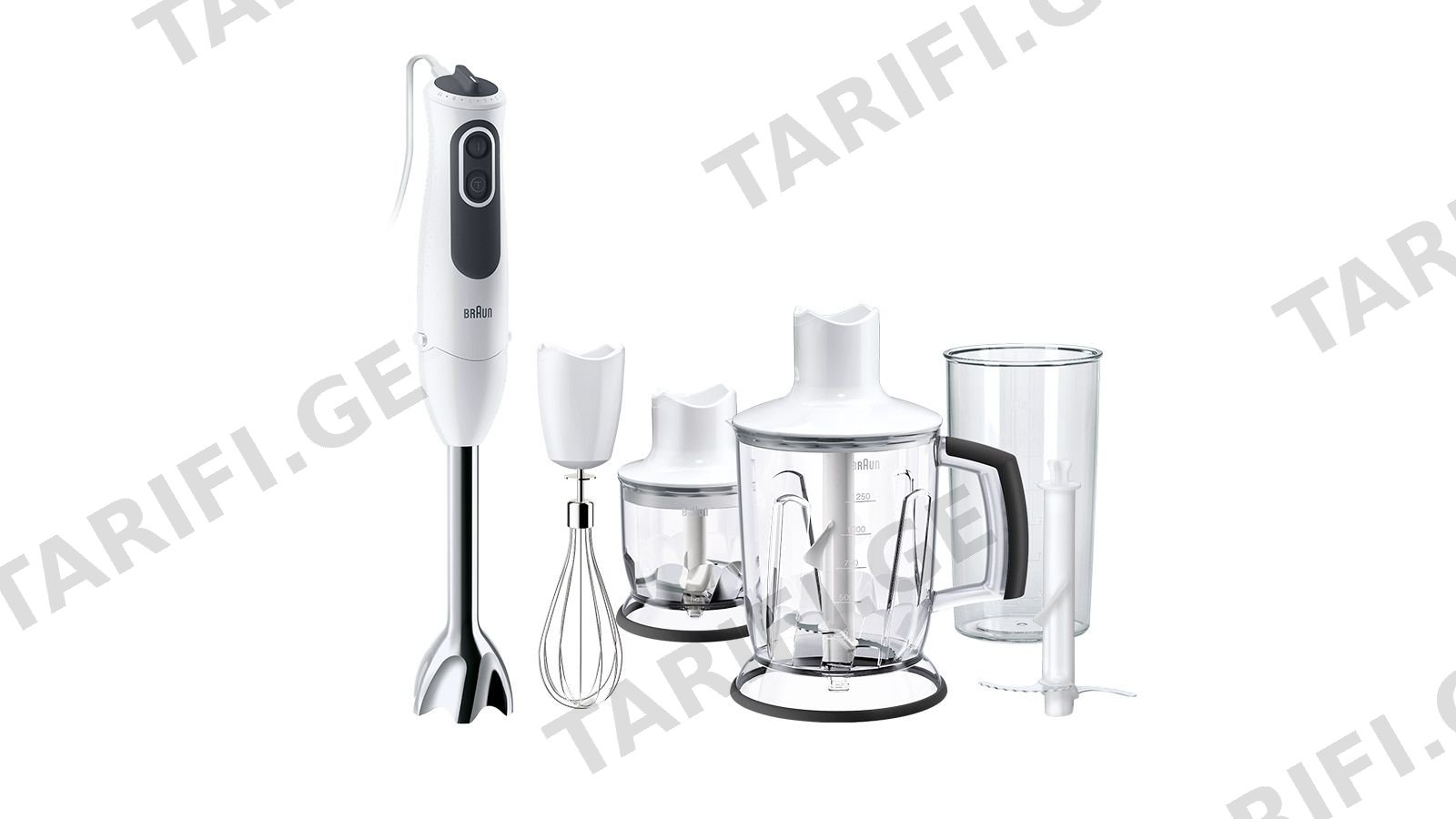ბლენდერი / ჩოფერი BRAUN MQ3145WH