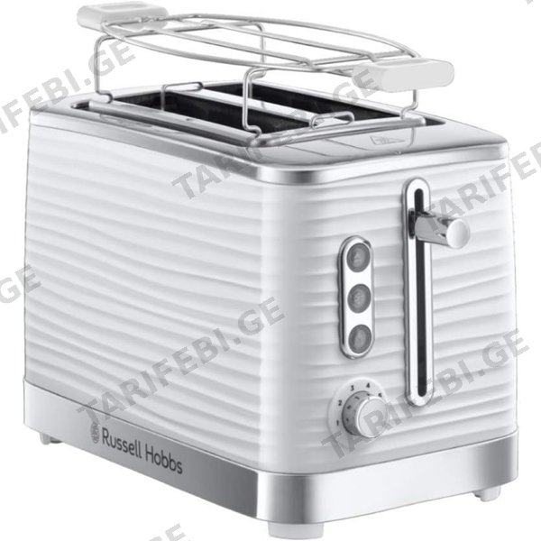 ტოსტერი Russell Hobbs 24370-56/RH Inspire, 1050W, Toaster, White