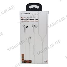 FULLTECH WIRED EARPHONE TYPE-C FE1 ყურსასმენი