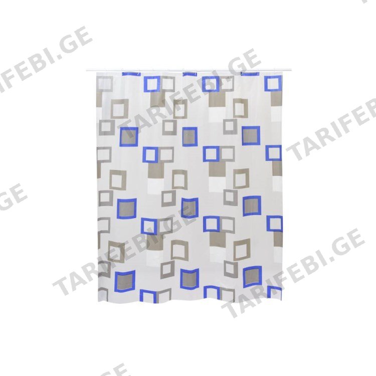 აბაზანის ფარდა Bisk Montana Basic 08089 180x200cm
