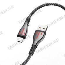 BOROFONE BU23 Highway charging data cable for Micro black＆grey