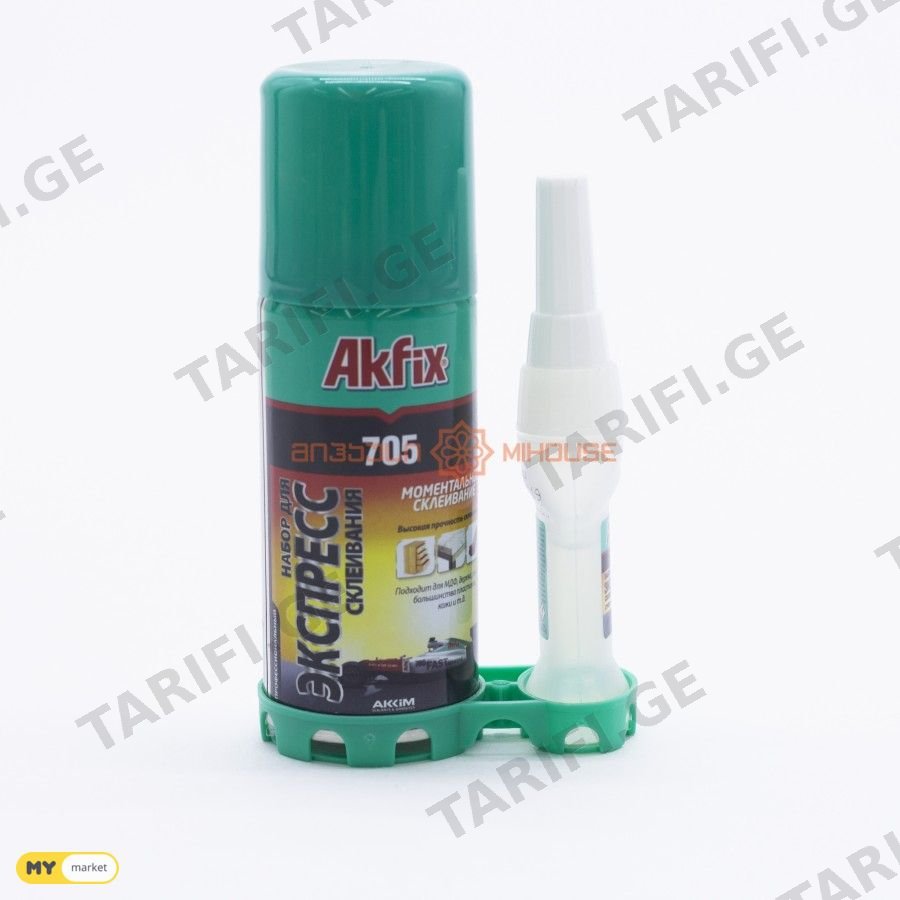 წებო Akfix 100მლ + 25გრ