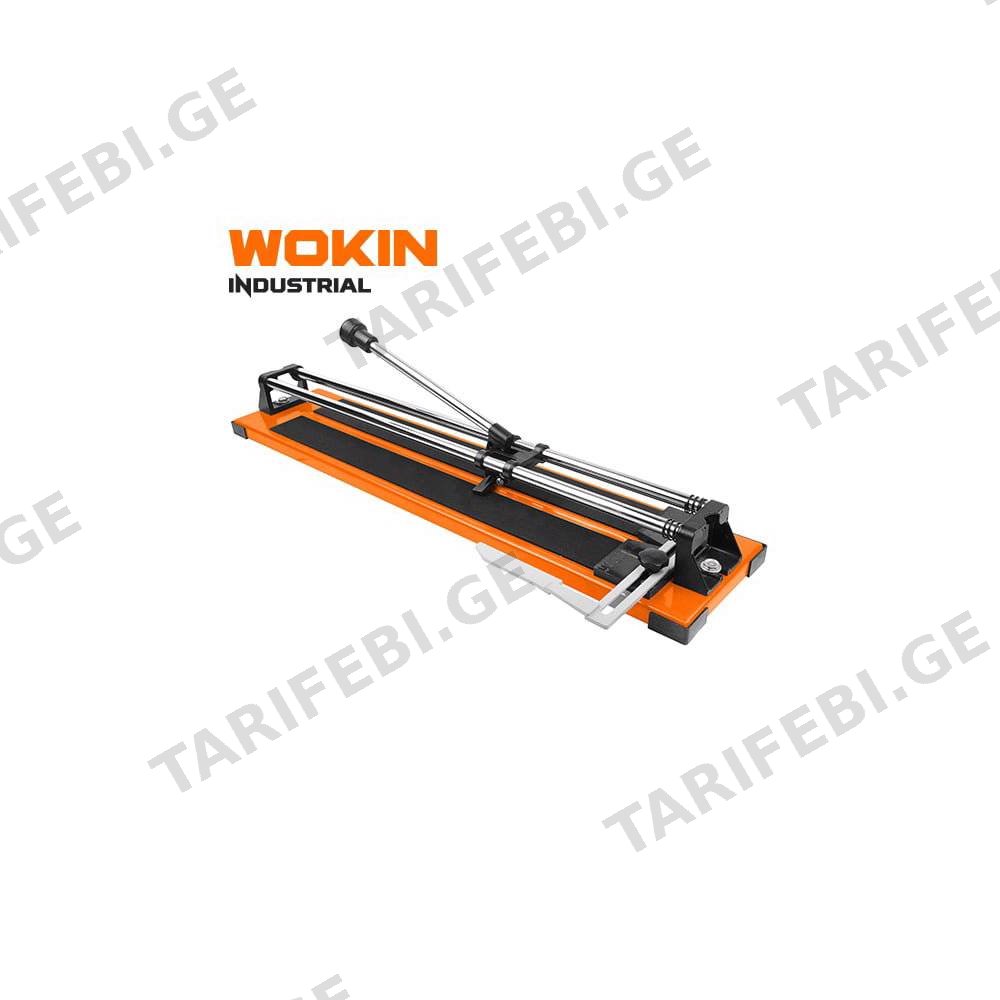 ფილების საჭრელი Wokin 357160, 600mm, Heavy Duty Tile Cutter (INDUSTRIAL), Black/Orange