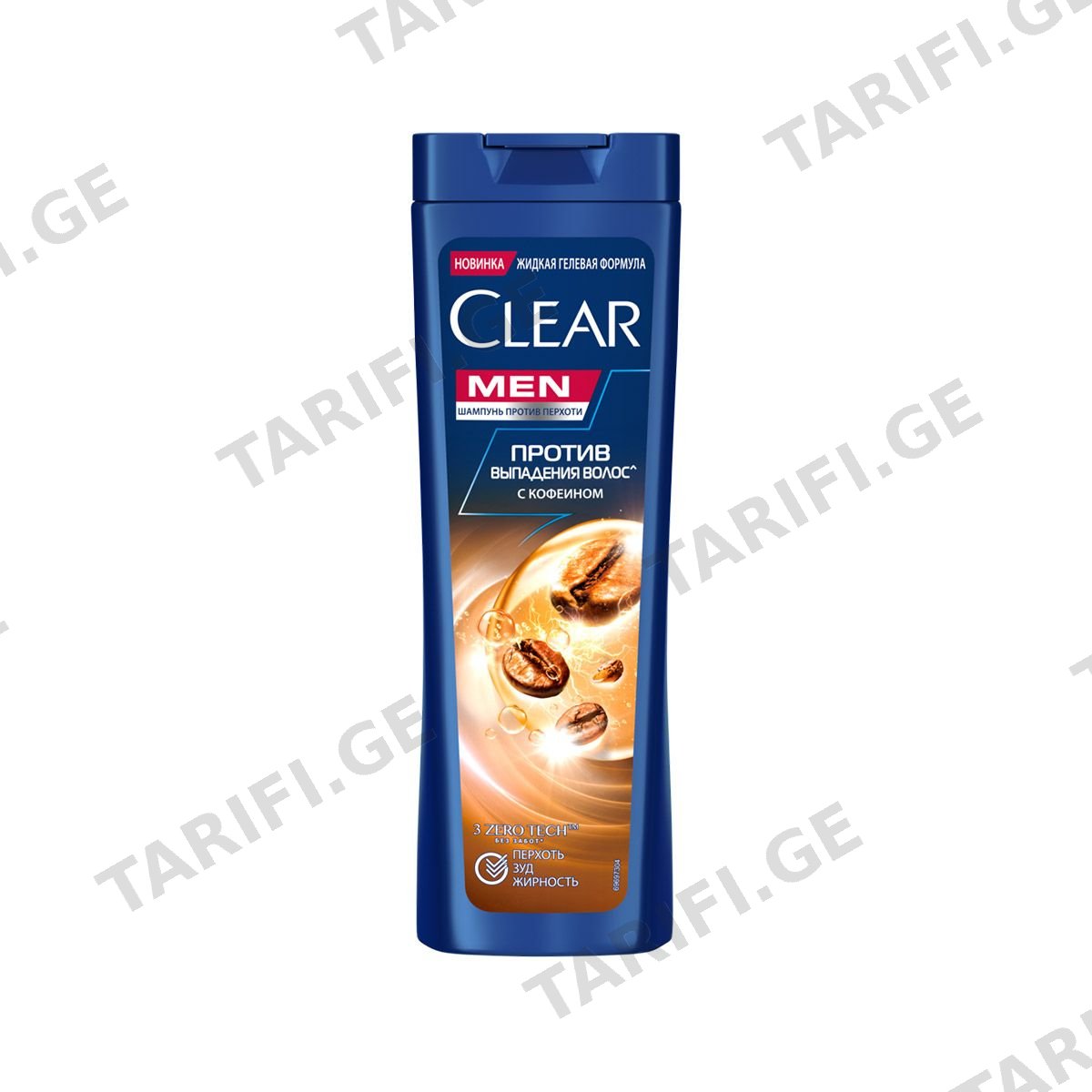 Clear - ქლეარი შამპუნი თმის ცვენის საწინააღმდეგო 180მლ 5060