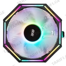 ქულერი 2E 2E-AC120ZP-RGB, 120mm, 2000RPM, Cooler, Black