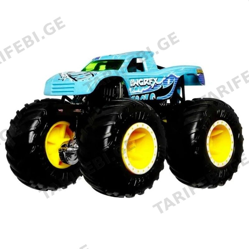 სათამაშო მანქანა ფერის შემცვლელი MATTEL HGX06 HOT WHEELS MONSTER TRUCKS