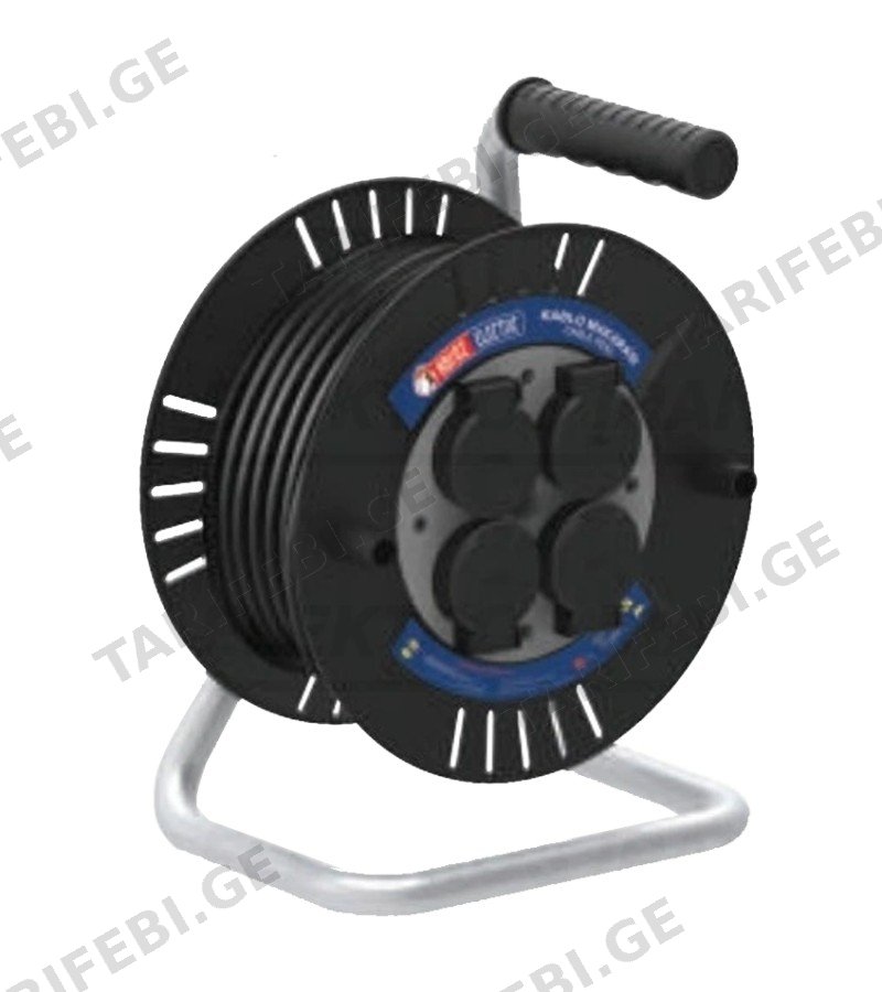 ელ გამაგრძელებელი კოჭა AQUA ROLL 40მ (3*2,5) IP44 #310.140.301 TEB ELEKTRIK