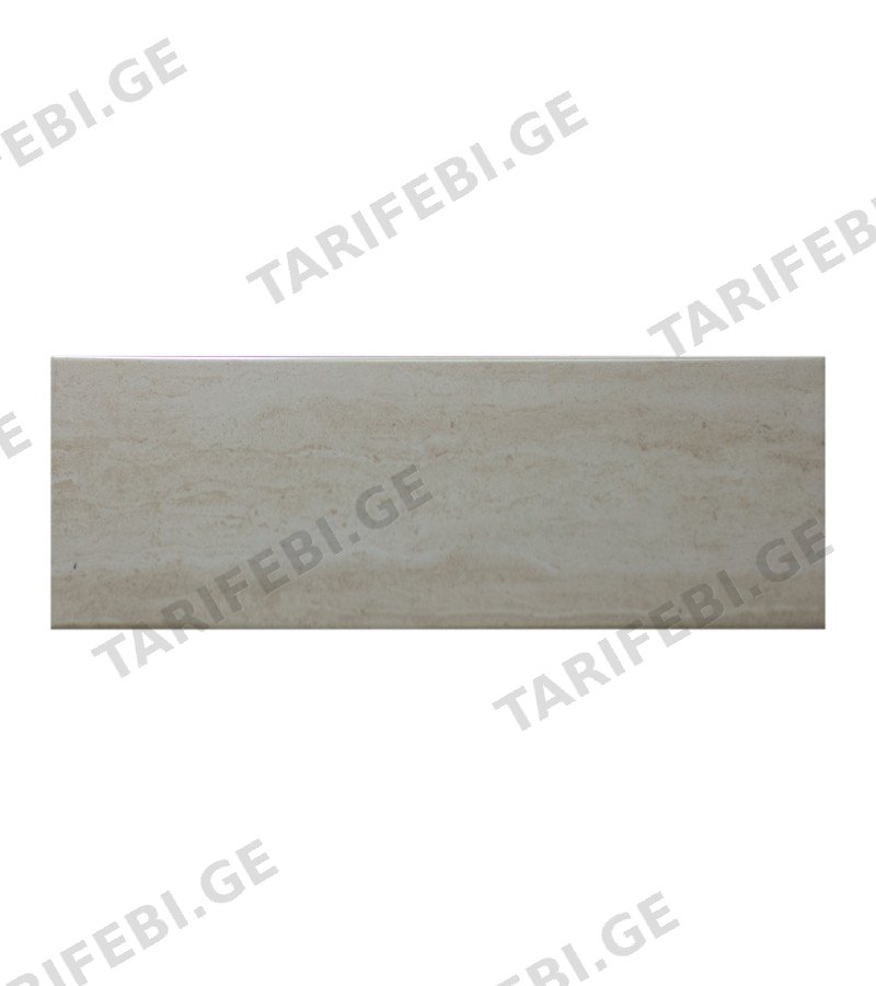 კერამ. ფილა ” TRAVERTINO CREMA MATE LISO 10x40 MONOPOLE LAB, S.L