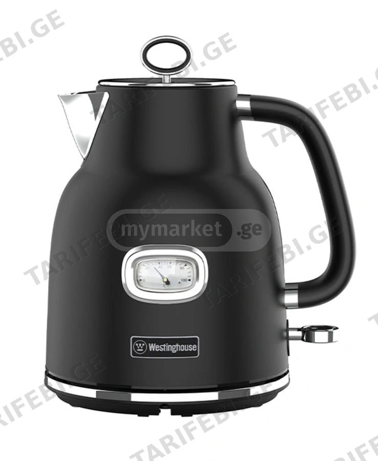Westinghouse Electric Kettle Black