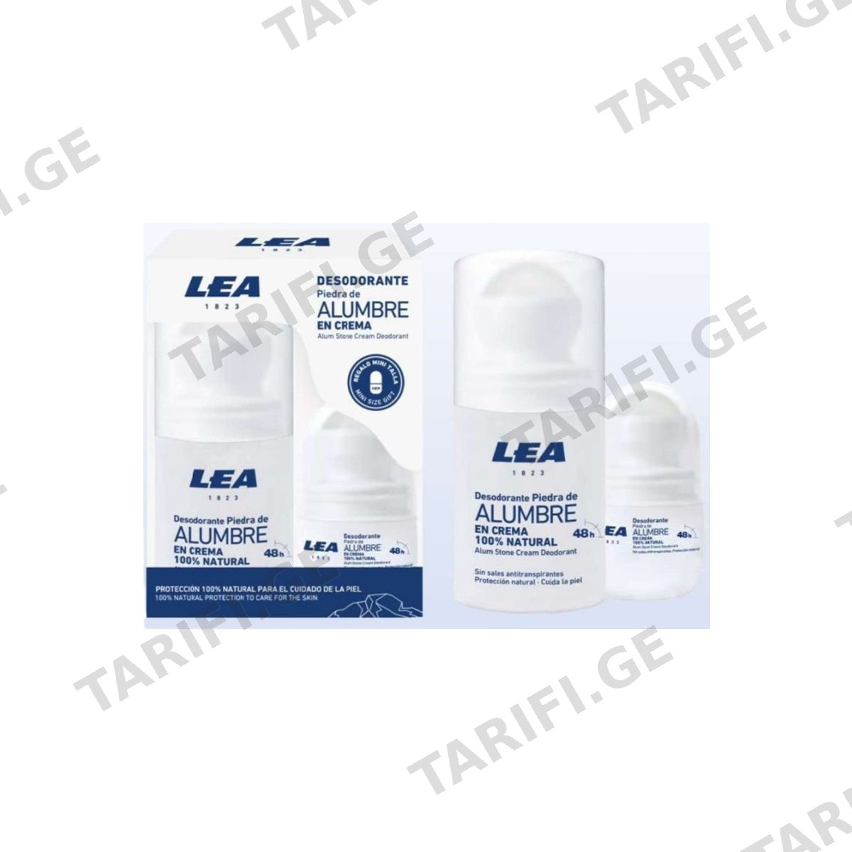 ბურთულიანი დეოდორანტი ALUMBRE 50+ 20 მლ 5438 ლეა - Lea