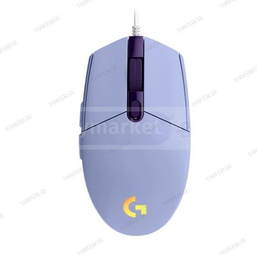 მაუსი - Logitech G203 Lightsync Lilac