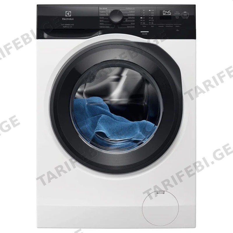 სარეცხი მანქანა ELECTROLUX EW6F9492E 9 კგ 1400 ბრ/წთ ორთქლის ფუნქციით