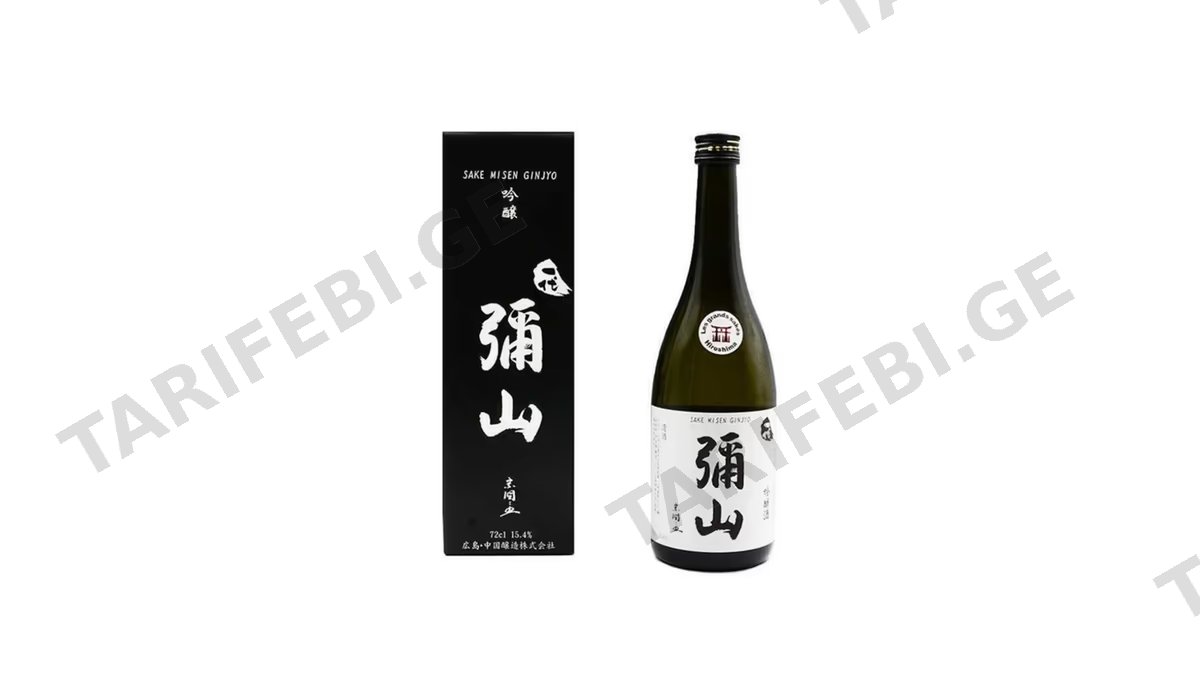 SAKE MISEN იაპონური საკე 15.4%-0.72ლ