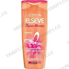 შამპუნი Loreal Elseve გრძელი დაზიანებული თმისთვის 250 მლ