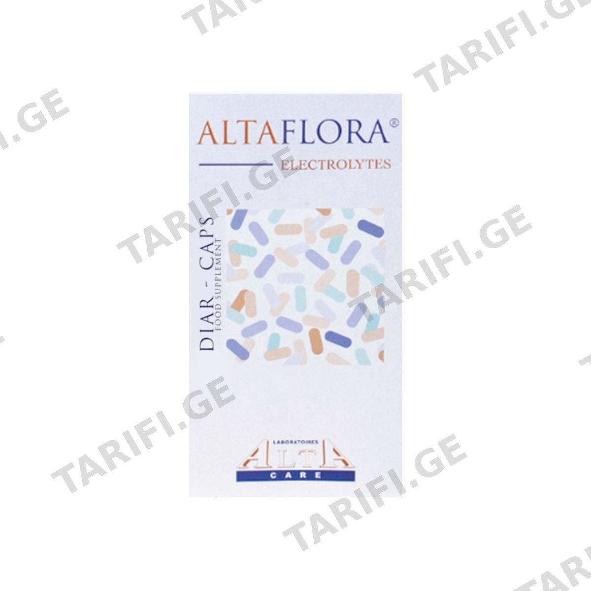ალტაფლორა ელექტროლიტი - Altaflora Electrolytes 20 კაფსულა