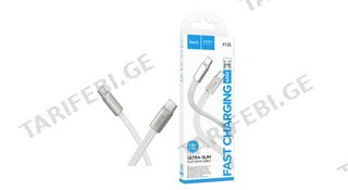 hoco X125 Type-C to Type-C Exceso 60W (White)