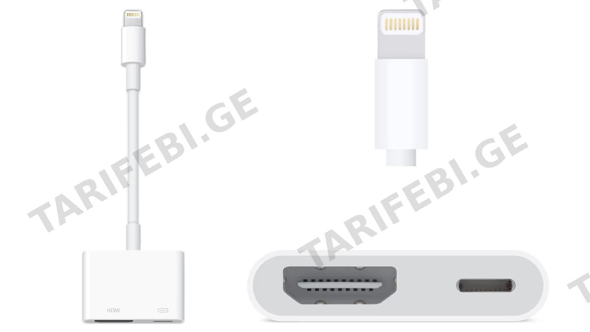 Apple Lightning Digital AV Adapter. Original MW2P3AM/A