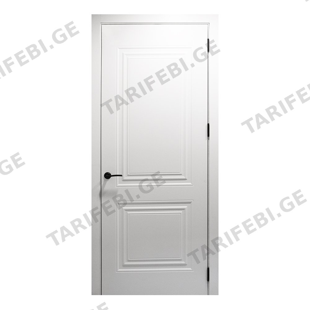 შეღებილი მდფ კარი model 1 (White, 700x2150, LR) კომპლექტი