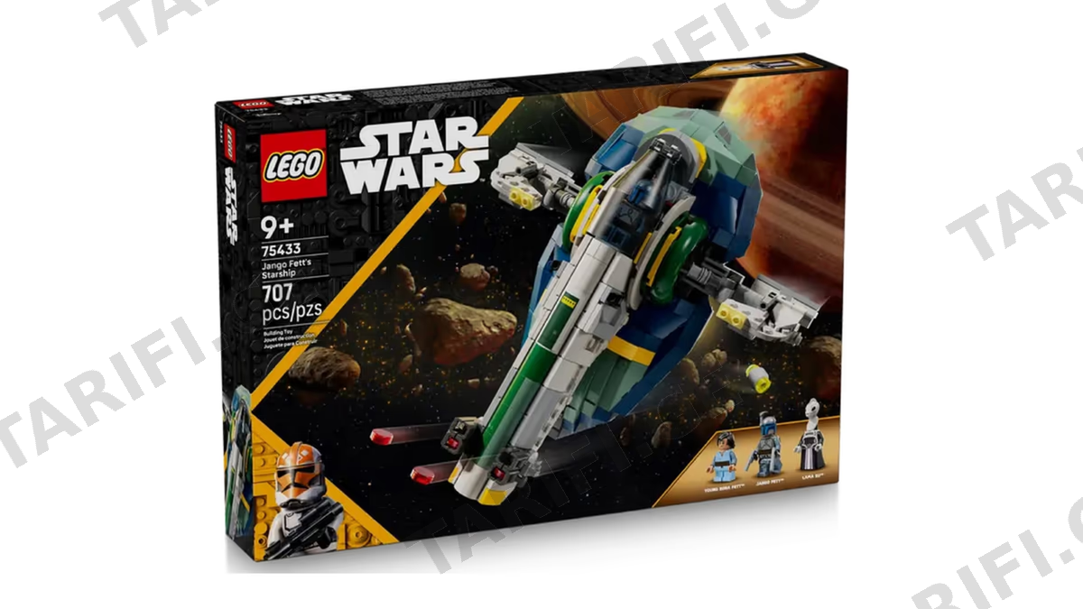 ასაწყობი კონსტრუქცია Lego 75433 Jango Fett's Starship, Prefabricated Construction