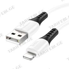 HOCO X82 USB Lightning სწრაფდამტენი კაბელი 1მ