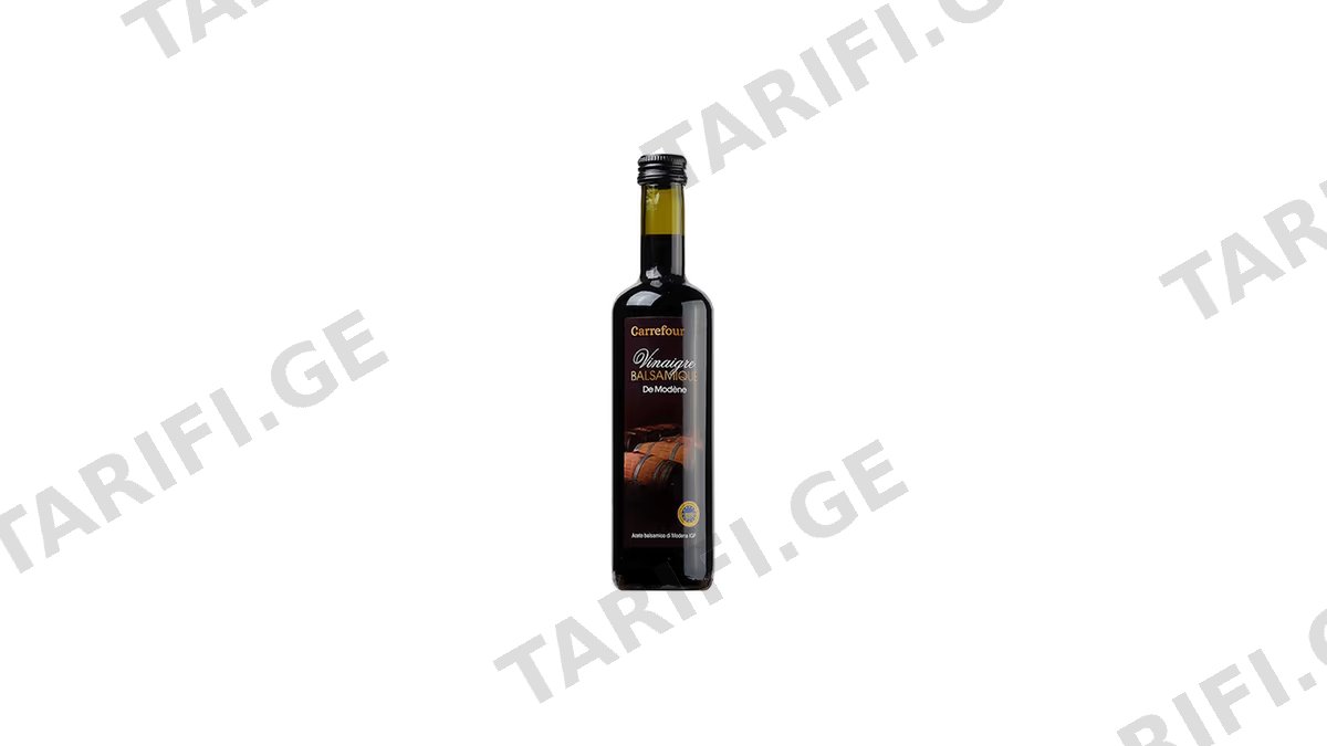 Carrefour ძმარი ბალზამირებული 500მლ