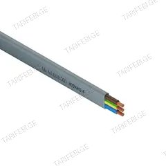 კაბელი Sakcable H05VVH2-F 3x1.5 50 მ.
