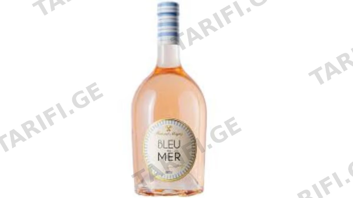 ფრანგული ღვინო/Bleu de Mer/ როზე მშრალი 6*750 მლ