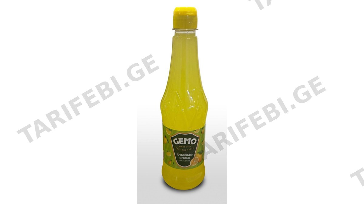 გემო ლიმნის სოუსი