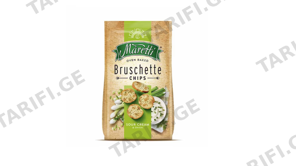 BRUSCHETTE 70გრ ხახვით და არაჟნით სუხარიკი