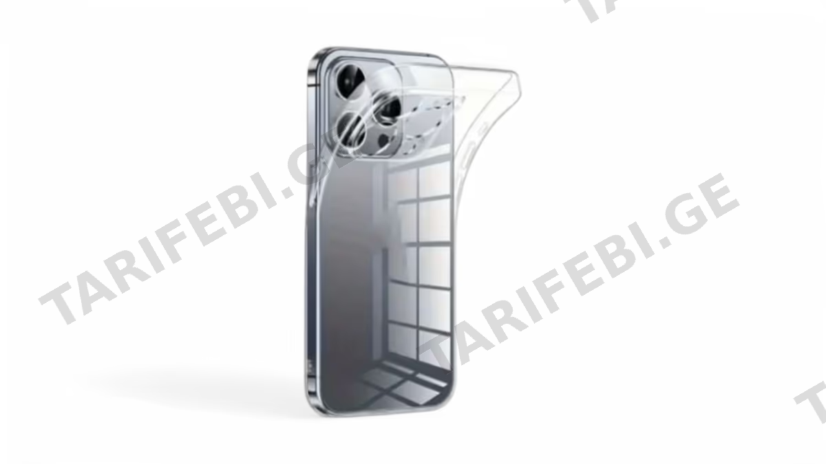 iPhone 16 Pro გამჭირვალე ქეისი