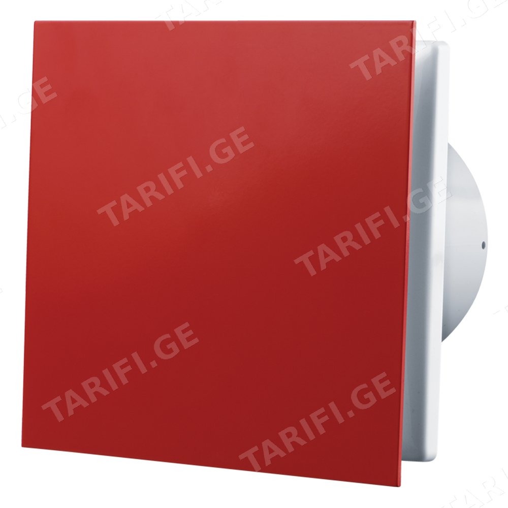 გამწოვი ვენტილატორი Domovent 125 Solid Red