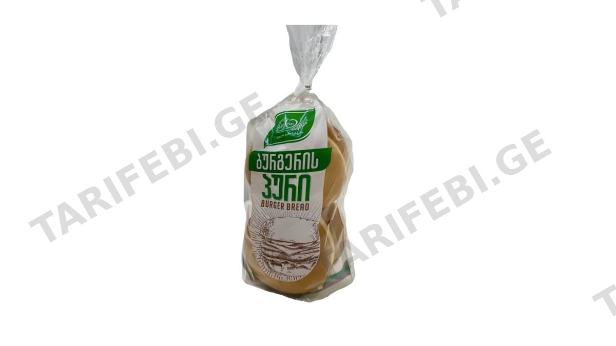 პური / ბურგერის / (4 ცალი)