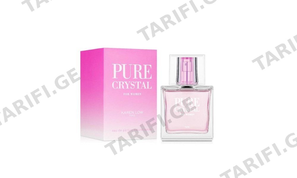 PURE CRYSTAL - 100მლ. EAU DE PARFUM