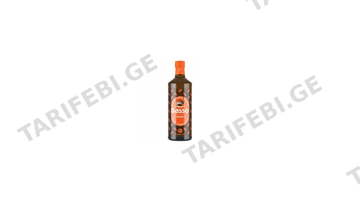 Basso ზეითუნის ზეთი პომასი 1000მლ