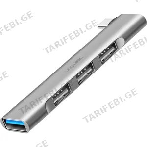 Logilink UA0437 Ultraslim 4-port 18W Aluminum