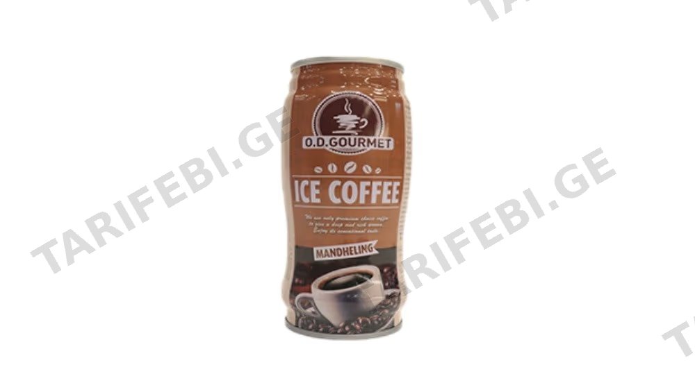 ცივი ყავა O.D. Gourmet მანჰელინგი 240მლ